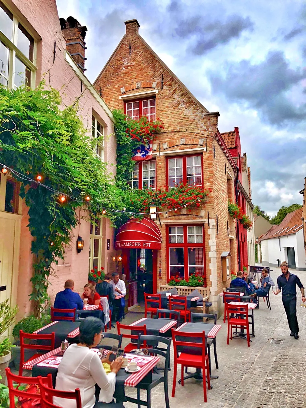 Dining in Bruges